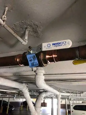 Copper pipe repair and valve work for Water Line Repair in Whitpain